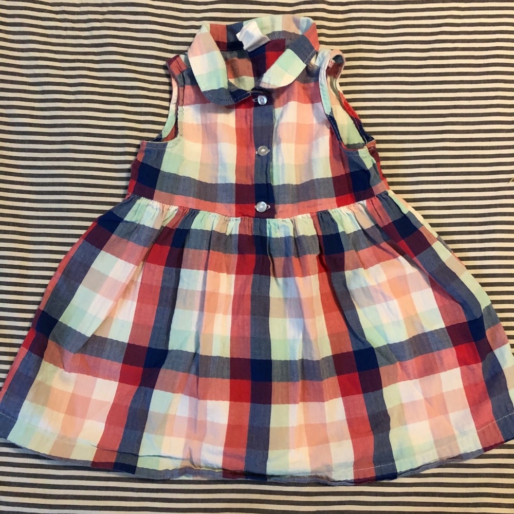 H&M plaid dress